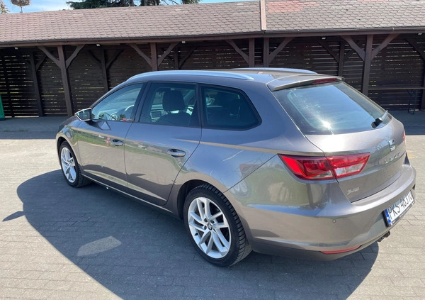Seat Leon cena 42300 przebieg: 192000, rok produkcji 2015 z Kościan małe 46